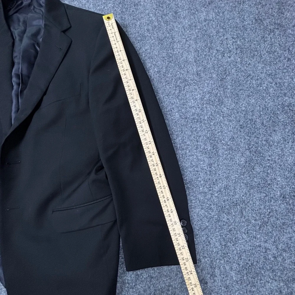 Jos A Bank Reserve by Joseph Abboud Mens 40S‎ Black Wool 2-Button Suit Jacket